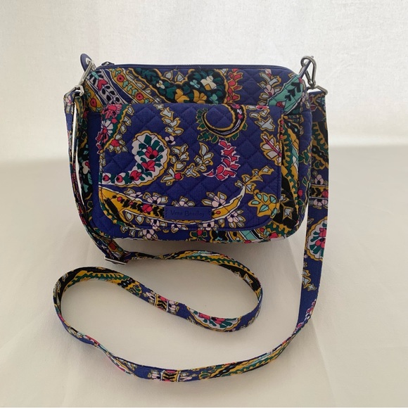 Vera Bradley Carson Mini Shoulder Bag in Romantic Paisley - Picture 1 of 14